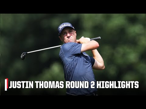 Justin Thomas HIGHLIGHTS 🎥 Round 2 of the BMW Championship | Golf on ESPN