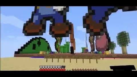 Minecraft- SUPER MARIO LUCKY BLOCK RACE - Lucky Block Mod - Modded Mini-Game