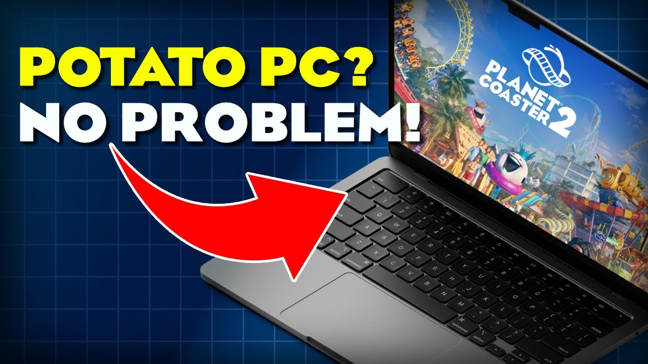 Ваш компьютер слишком медленный для Planet Coaster 2? Попробуйте это БЕЗУМНОЕ решение!