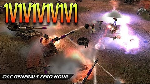 1v1v1v1v1v1 Free For All | Laser General | Defcon 6