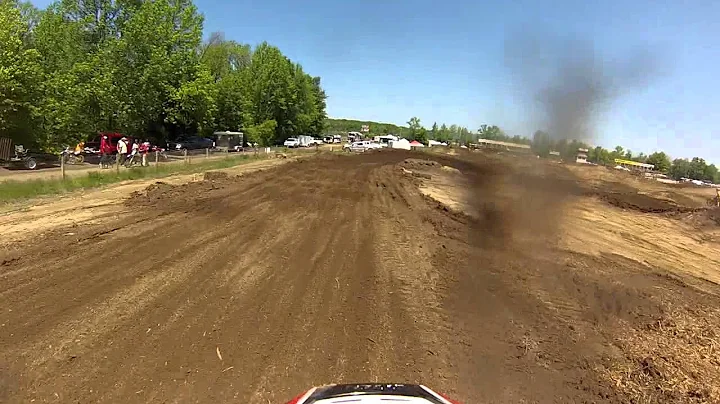 kenny blackwell 34, Ted howell 1st moto Etown
