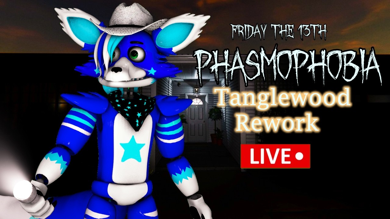 CHECKING OUT THE REWORK TANGLEWOOD || Phasmophobia Stream (Friday the ...