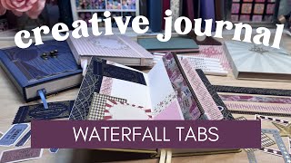 Simple Waterfall Tabs Tutorial In A Travelers Notebook archer U0026 O Unboxing