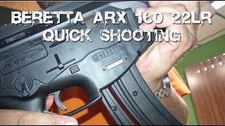 Beretta ARX 160 22LR Quick shooting