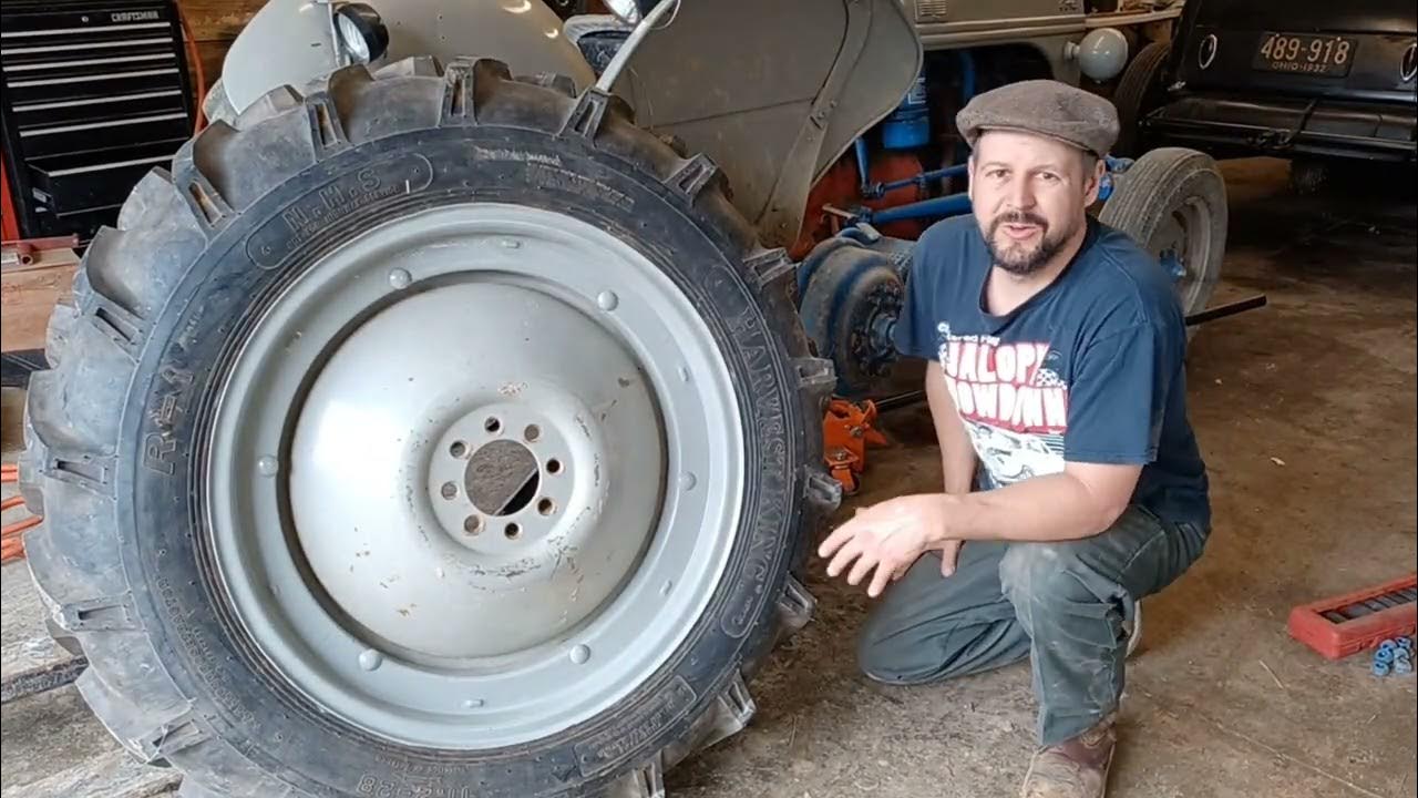 Ford 8N Tire Blowout! YouTube