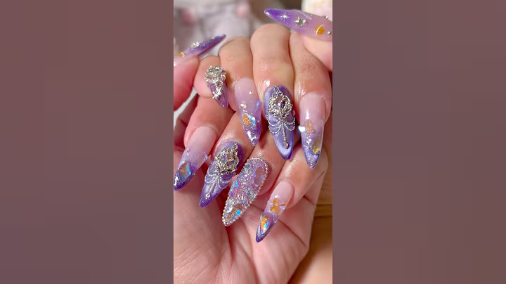 Kpop Demon Hunters Rumi Nails #kpopdemonhunters #rumi #nails #naildesign #nailtutorial