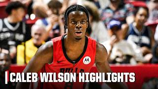 Caleb Wilson drops 35 POINTS in NBA Summer League debut 🔥 | NBA on ESPN