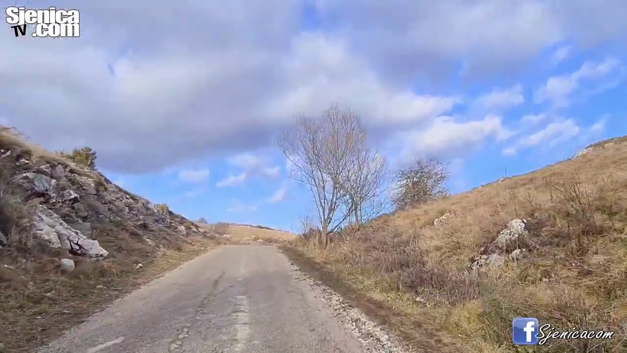 iz Sjenice preko Vape i Bačije do sela Fijulje