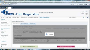 GDMS Tutorials - Approving a Software Update