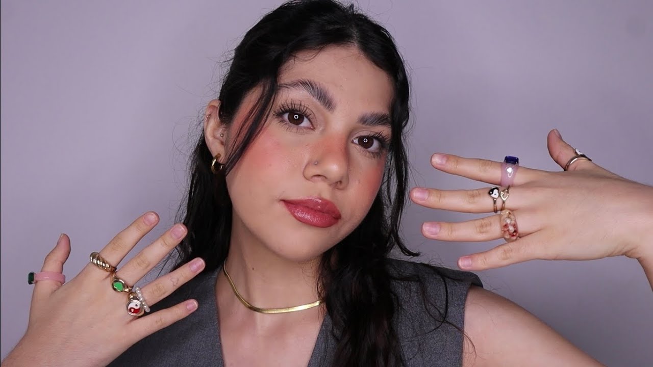 ASMR inaudible & sonidos con anillos (fast and aggressive) | Dámaris ASMR♡