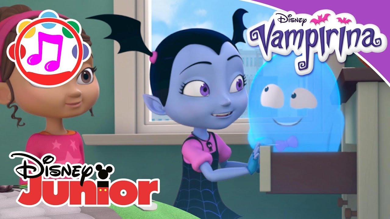 5 Ballons Chantants Vampirina - Thème Vampires, Jouent 50 Fois, Neufs (Mayflower)