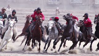 اولین دور مسابقات تورنمنت ملی بزکشی مزار شریف تخار مقابل بدخشان 2023 Buzkhsi Afghanistan Takhar