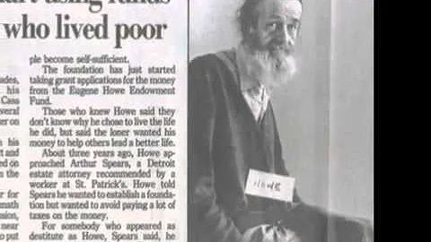 Eugene Howe: Helping the homeless resume productiv...