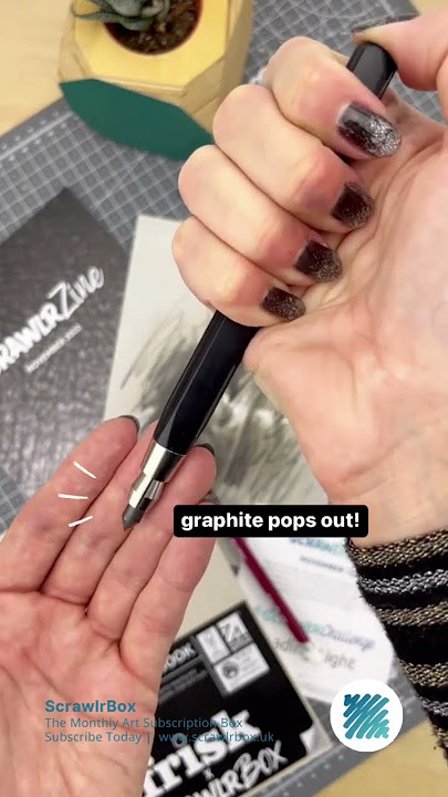 How To Use The Koh-I-Noor Clutch Pencil ✏️ Featured In November 202 ScrawrlBox