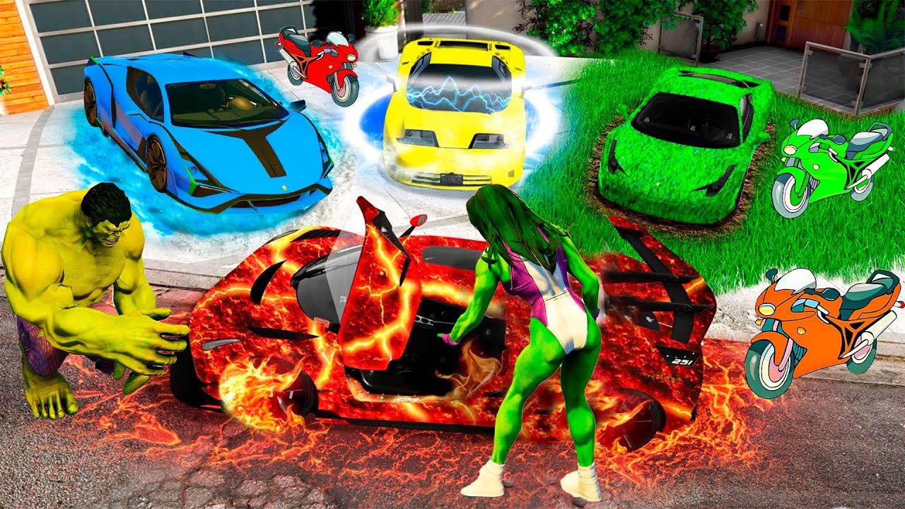 ХАЛКТАР СУПЕР КӨЛІКТЕРДІ ТАПТЫ (GTA V)