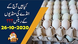 Egg rates 26 October 2020 - Daily egg Rates in Punjab - Poultry rates - Egg business in Pakistan screenshot 1