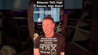 Bittensor (TAO) = Venture capital-style bet inside crypto Massive upside if the thesis plays out