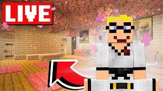 🔴 LIVE | Mijn Eigen Yoga Studio Bouwen In Minecraft Survival 🧘