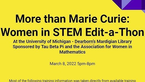 Wikipedia Editing Part 1: Getting started on Wikipedia