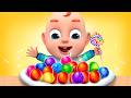 Rob Eats Too Much Candy 😨🍬 | Kids Healthy Habits Song | Rosoo Kids Songs &amp; Nursery Rhymes