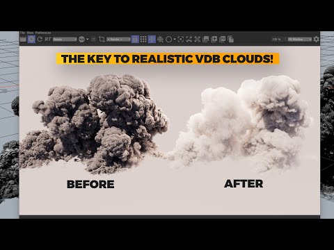 Your Clouds Suck. How to Light and Shade VDB Clouds for Realistic Renders!