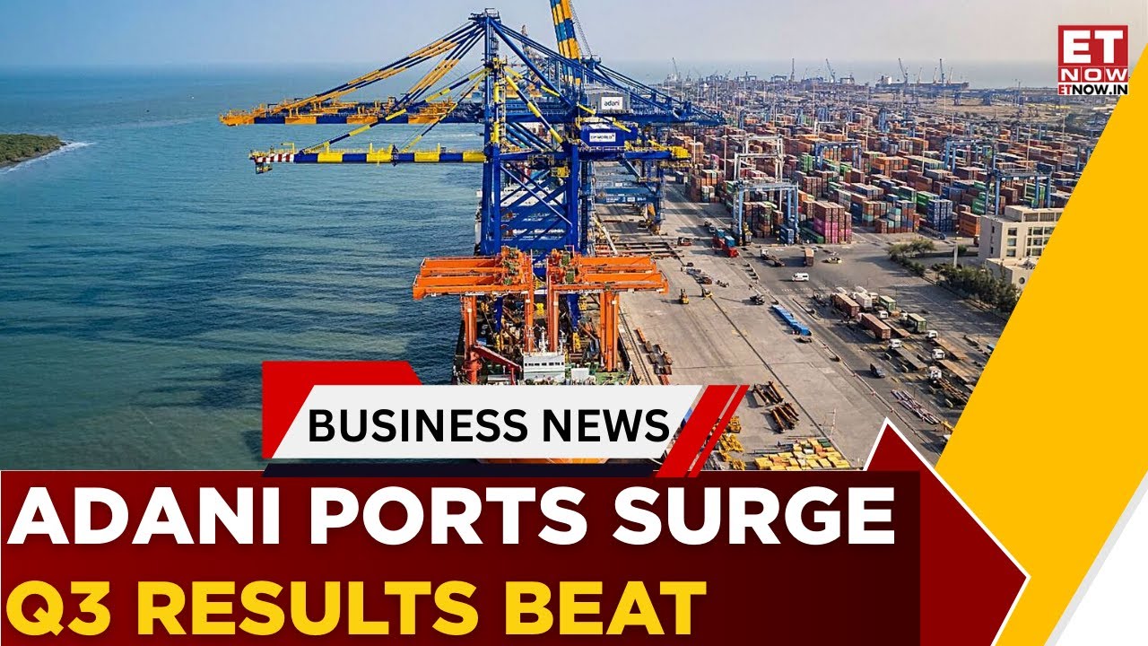 Adani Ports Q3 FY26: PAT Jumps 21% YoY To ₹2,043 Cr; Revenue Up 22% | Business News | ET Now