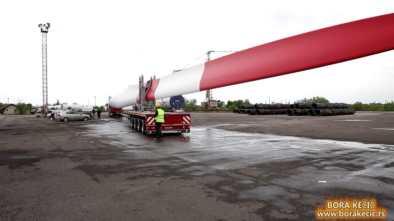 BORA KECIC SPECIJALNI TRANSPORT d.o.o PRENOS VETRENJACA ZA VETRO PARK ZAGAJICA