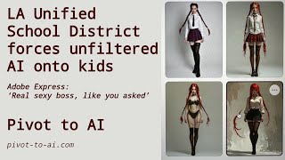 LA school district forces unfiltered AI on kids