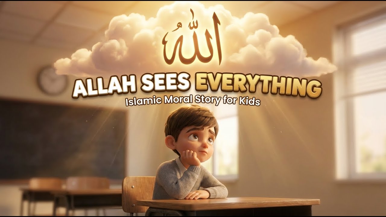 Allah Sees Everything |  Islamic Moral Story for Kids