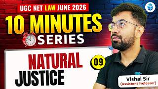 UGC NET LAW 2026 | Natural Justice ⚖️ Explained | Principles, Cases | UGC NET June 2026 | JRFAdda
