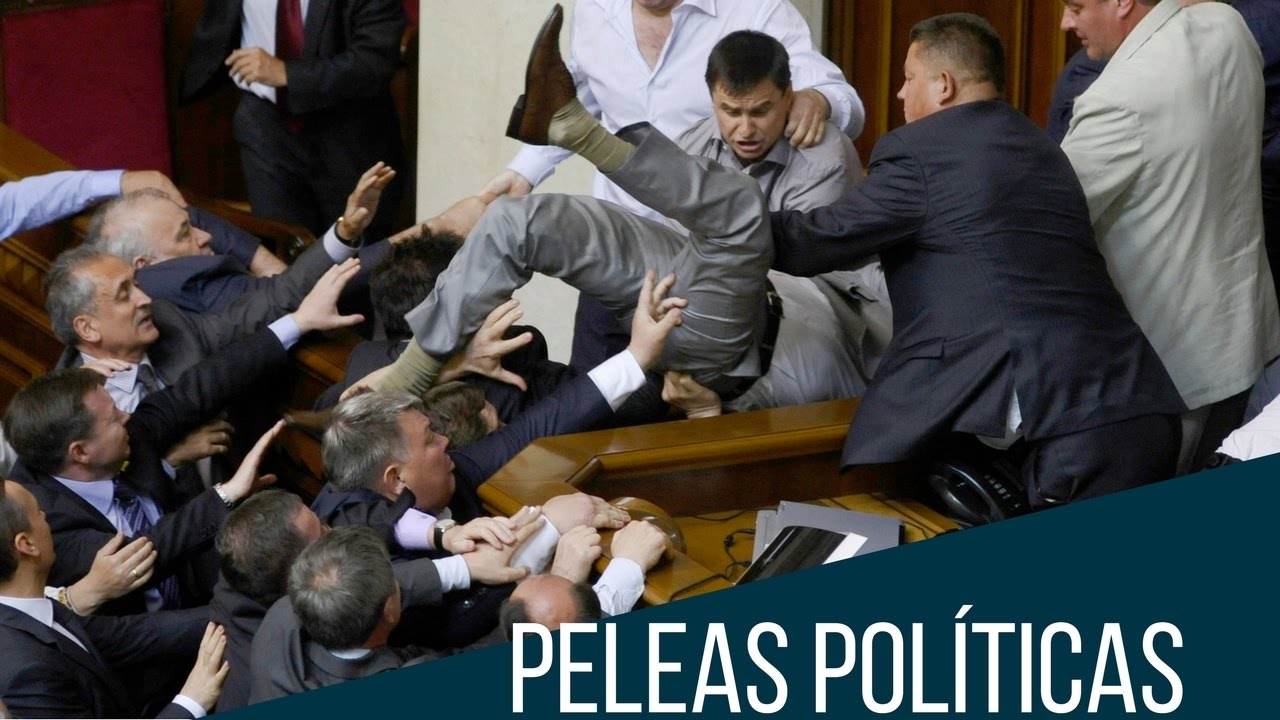 La política a trompadas: las más increíbles peleas parlamentarias - YouTube