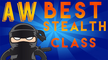 Advanced Warfare BEST stealth class (being a cod ninja)