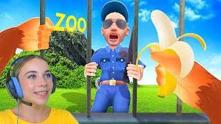 видео: ПОБЕГ ИЗ ЗООПАРКА в I Am Monkey VR картинка: ПОБЕГ ИЗ ЗООПАРКА в I Am Monkey VR