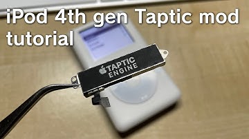iPod 4th Gen Taptic Engine Mod Tutorial