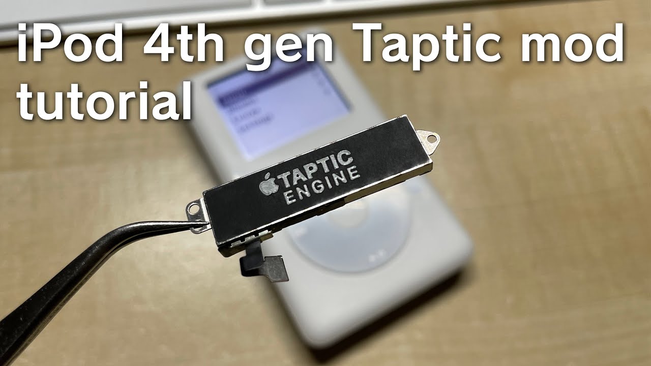 Ipod 4Th Gen Taptic Engine Mod Tutorial