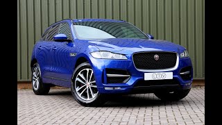 2018/18 Jaguar F-PACE 2.0 D240 R-Sport Auto AWD - Timed climate control & 20