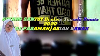 GOYANG SANTUY Dj slow Temola Remix 2020[DJ PASAMAN] AGIAH SANAK