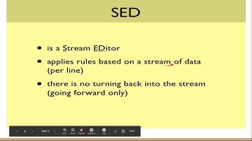 Grep, SED Commands in Linux