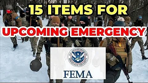 FEMA's 10 MUST-HAVE Items for Winter 2025 (Most People Miss #3) - Emergency Preparedness Checklist
