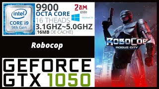 Robocop, teste em Português PT-BR! GeForce 1050 (3GB) Notebook 2AME550