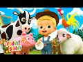 Old macdonald farm  kids song  nursery rhymes  funny bunny