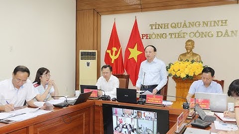 Đồng chí Bí thư Tỉnh ủy tiếp công dân thường kỳ