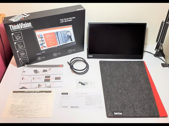 Lenovo：61DDUAR6JP 「レノボ・ジャパン 61DDUAR6JP ThinkVision M14」#KSA3163