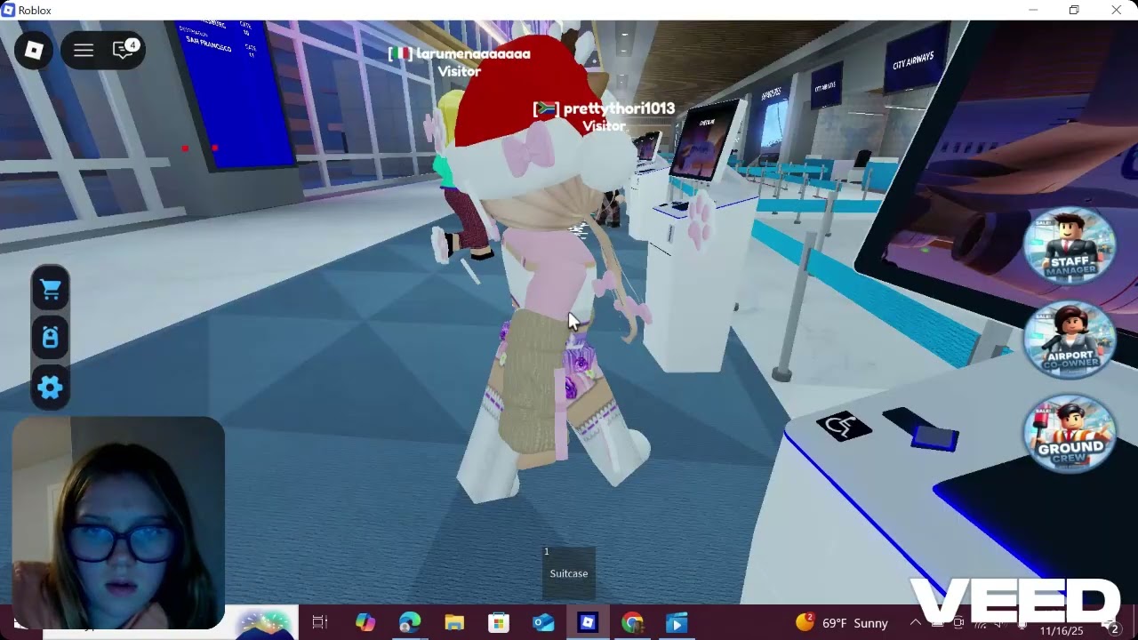 Playing Japan game in Roblox