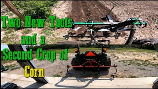 Heavy Hitch Hiller, Custom Cultivator, and Our Second Crop of Corn
