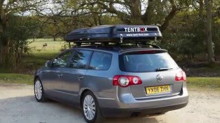 TentBox Roof Tent - Opening and Closing