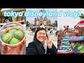 Solo trip to tokyo disneyland food rides merch  more   vlogmas day 8