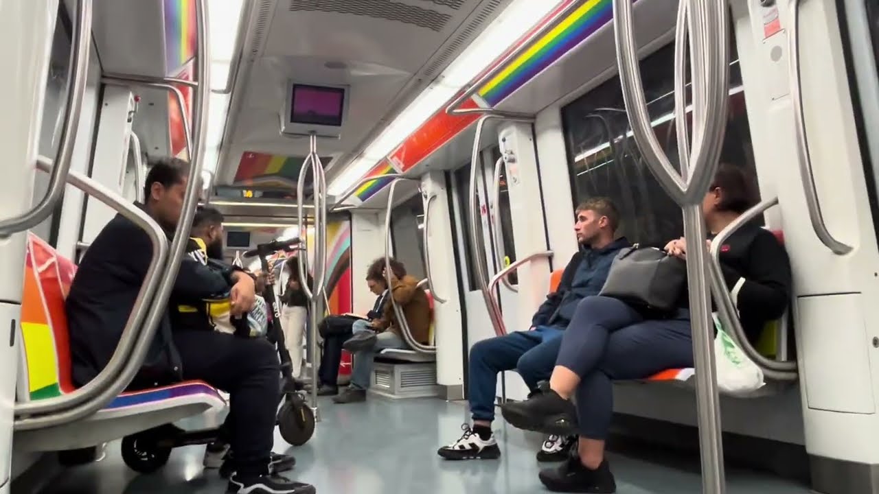 Metro A| Termini - Battistini in dir Battistini