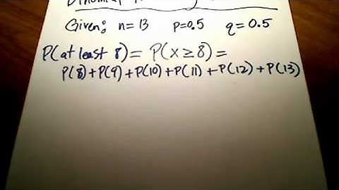 Stats- Binomial Probability Distribution (Part 2) - poyser.mp4