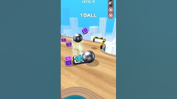 Going Balls! Level 15 part 3! simple Gameplay #gaming #goingballs #fyp #games #onlinegaming #shorts